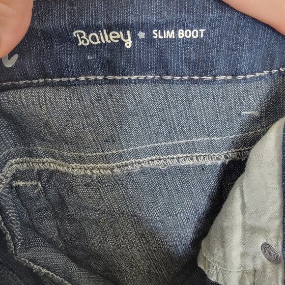 NWT Hydraulic Slim Boot Bailey Denim Low Rise Blue Jeans Stretch Pants Size 5/6 - Picture 7 of 10